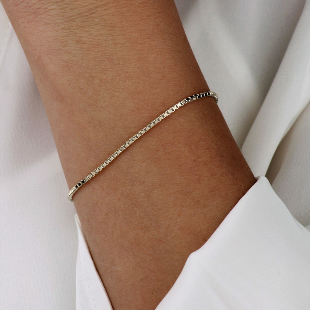 OEL - Minimalist Unisex Stainless Steel Chain Bracelet