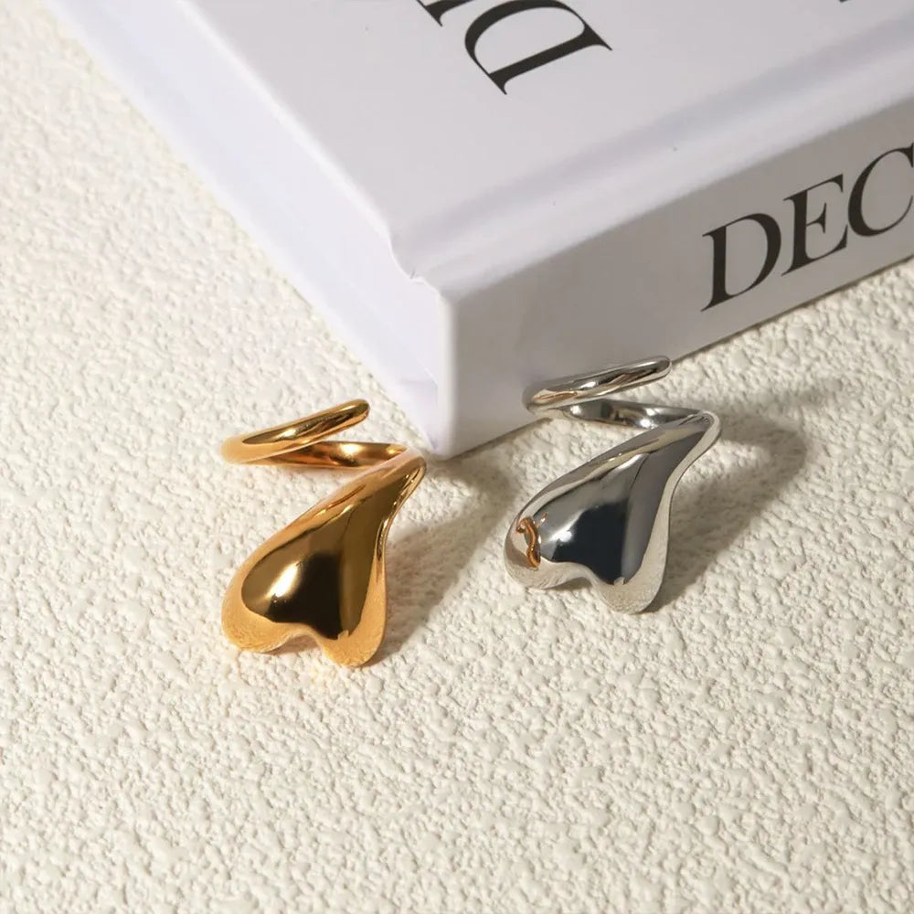 OEL - Sculptural Liquid Gold Ring