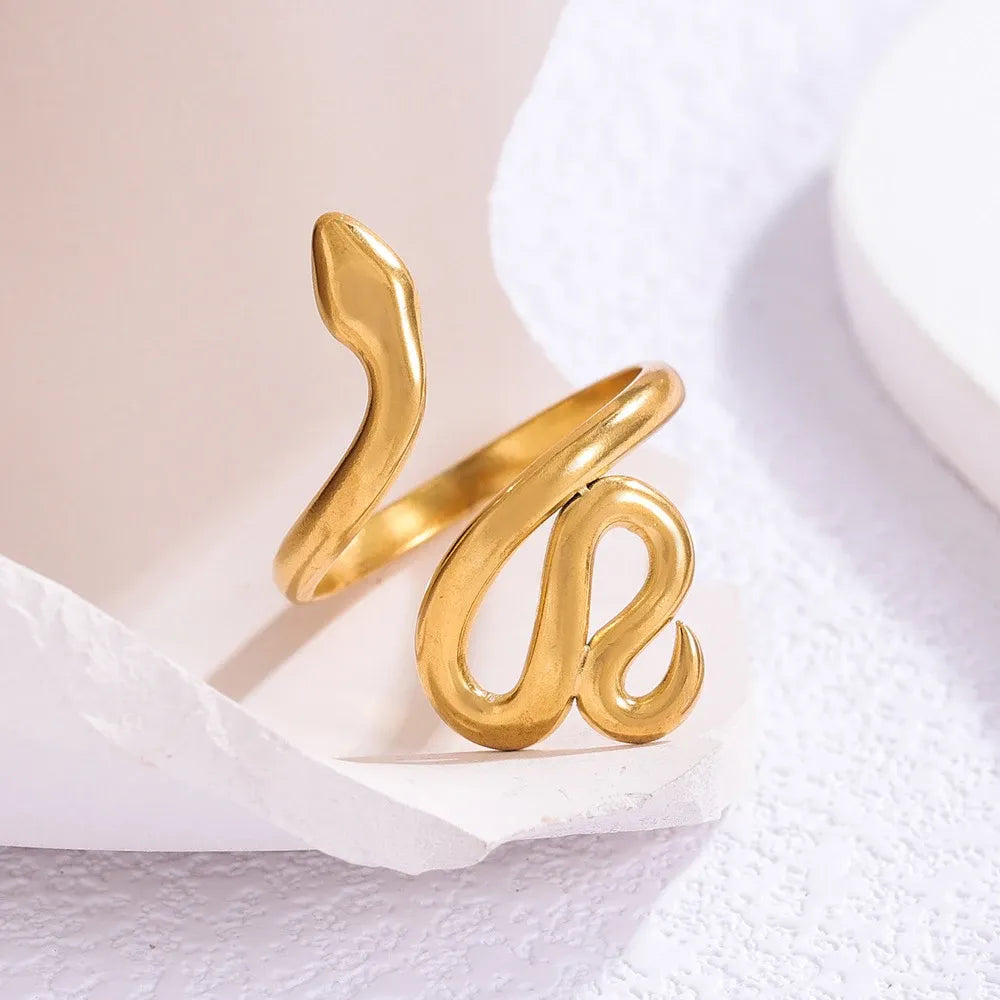 OEL - Snake Open Wrap Ring