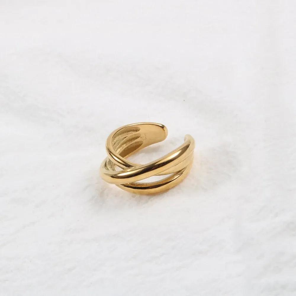 OEL - Triple Crossover Statement Ring